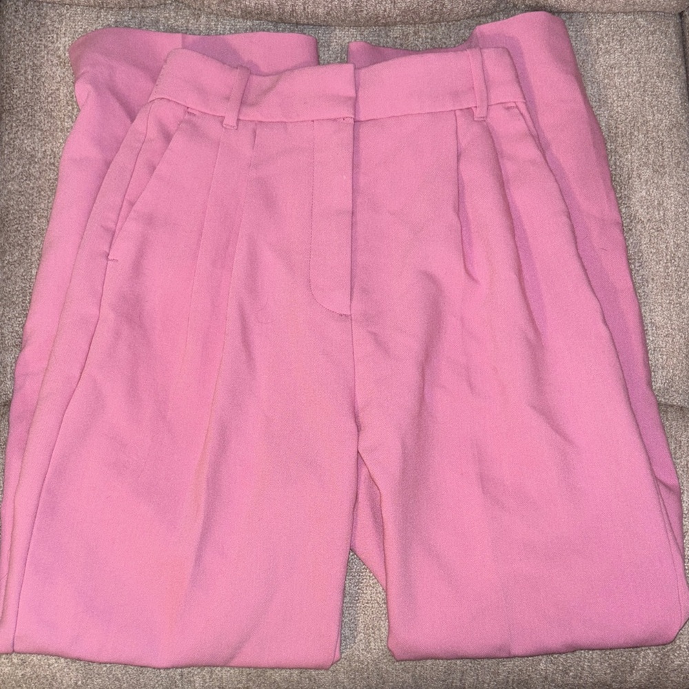 Abercrombie And Fitch Sloane Tailored Wide Leg High Rise Pant